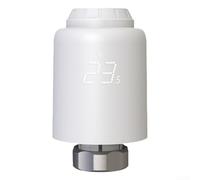 ComfyHarbor Válvula termostática WiFi TRV controlador de temperatura del cabezal del radiador con aplicación para smartphone y control de voz, horario semanal programable, compatible con múltiples