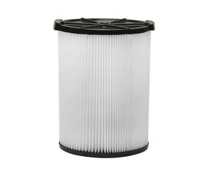ComfyHarbor VF4000 Filtro de vacío estándar húmedo/seco, compatible, con RIDGID para tienda para VAC 5-20 galones y para HUSKY 6-9 galones, cartucho reutilizable lavable, para mantenimiento y recogida