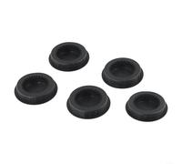 Comgooldool 5 cubiertas de ventilación para armario, 50 mm, agujero redondo, rejilla de ventilación ABS para armario, armario, cocina, armario, muebles, diseño integrado, decoración transpirable