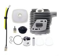 Comgooldool A130000540 Kit de cilindro para Echo GT-225L GT-200i ES-211 SHC-212 PB-200 PPF-211 GT-201R EDR-210 para equipos de energía al aire libre Reemplazo Metal Construcción Simple Asamblea