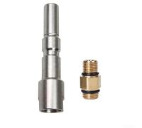 Comgooldool Adaptador de conector rápido de espuma para lavadora de alta presión para Nilfisk Kew Alto, rosca de 1/4 pulgadas, clasificación de 200 bar/2900 PSI, construcción de metal
