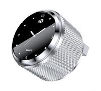 Comgooldool Adaptador inalámbrico para CARPLAY para Android Auto, dongle USB 5.3 para convertir cable a inalámbrico, conexión rápida caja de metal con pantalla de reloj para iPhone y para Android para