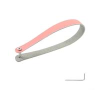 Comgooldool Bolsa frontal de liberación rápida con asa de cuero vacuno para bicicleta plegable Brompton, construcción de acero y cinta, fácil instalación con bucle de acceso rápido, para bolsas