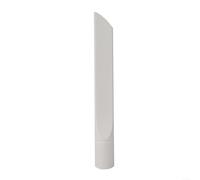 Comgooldool Cabezal de succión plano de 32 mm para aspiradora de mano VC333, herramienta de hendidura estrecha para huecos para diapositivas de ventanas, pieza de repuesto de plástico blanco 215 x 30