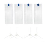 Comgooldool Cepillos laterales de repuesto, filtros y almohadillas de fregona para Tefal para X-PLORER Serie 20 40 50 Robot Aspiradora, para Smart Force Essential y para AQUA Modelos RR6943WH RG7267WH