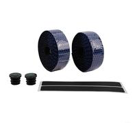 Comgooldool Cinta de manillar de ciclismo EVA silicona transpirable antideslizante absorción de golpes envoltura para carretera MTB Bike Grips ligero accesorio deportivo 2150 mm longitud 2 Pack (azul)