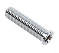 Comgooldool Colador de latón para fregadero de cocina y baño, conector de desagüe, tornillo con cabeza ranurada para una fácil instalación de monedas, pieza de repuesto roscada de 50 mm para