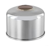 Comgooldool Cubierta de recipiente de gas galvanizado de hierro para tanque de propano G2 de 230 G, carcasa de metal resistente para campamento Ing, senderismo, barbacoa, equipo al aire libre, color