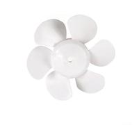 Comgooldool Cuchillas de ventilador de escape de 6, 8, 10 pulgadas, piezas de repuesto de plástico para cocina, baño, ventiladores de ventilación, accesorios de ventilador eléctrico de pie