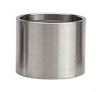 Comgooldool Espaciador de titanio para auriculares de bicicleta de 5/10/15/20/25/30 mm para arandela de vástago de horquilla de 28,6 mm, componente de ciclismo plateado ligero para elevar tallos y