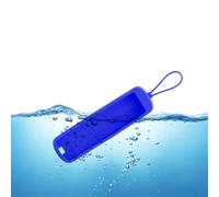 Comgooldool Funda de silicona que brilla en la oscuridad para control remoto, a prueba de arañazos o suave al tacto, con recortes precisos para cine en casa y uso con poca luz, azul (verde)