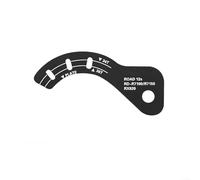 Comgooldool Herramienta de ajuste de desviador de bicicleta para reparación de ciclismo y medidor de ajuste preciso de huecos para Shimano RD-R9250 R8150 R7100 R7150, diseño resistente de plástico PC