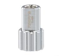 Comgooldool Herramienta de extracción e instalación de manivela de bicicleta de acero para Shimano-XTR FC-M9100, extractor de mantenimiento de ciclismo plateado para uso de llave de 13 mm