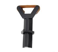 Comgooldool Herramienta de reparación de punta de taco de billar, Snooker y tacos de billar, accesorio de plástico para el cuidado de tacos con banda elástica, ligero y portátil (90 x 45 mm, negro)