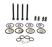 Comgooldool Juego de 4 pernos y kit de sello de inyector 038103385A para asiento para SKODA para Golf para Passat para JETTA para A3 para A4 para A6 para FORD para GALAXY 1.9 2.0 piezas de repuesto de