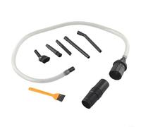 Comgooldool Juego de 9 accesorios para aspiradora con herramientas de microdetallado, cepillos de limpieza de teclado y grietas, adaptador de 35 mm para Bosch, adecuado para manguera estándar de 1 1/4