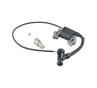 Comgooldool Kit de bobina de encendido y chispa para Sanli para VICTA V40 OVH350 OVH400 motor de cortacésped de 4 tiempos, piezas de arranque de repuesto, fácil instalación, larga vida útil