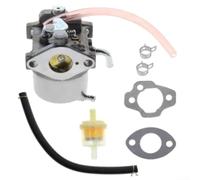Comgooldool Kit de carburador para cortacésped, para motores FC150V, JX75, JE75, JX85, 14SB, 14SE, reemplaza 15003-2364, AM124620, mezclador de combustible de metal, con juntas, tubo de combustible