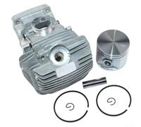 Comgooldool Kit de pistón de cilindro de gran diámetro para motosierra Stihl-MS271 1141 020 1204, juego de reparación de motor de metal para una salida de potencia mejorada y fácil instalación