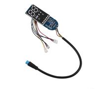 Comgooldool Panel de interruptor de salpicadero para Ninebot F20 F25 F30 para F40, pieza de repuesto de placa de circuito de visualización de plástico verde, accesorio de scooter fácil de instalar