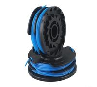 Comgooldool Paquete de 2 carretes de alimentación automática de doble línea de 1,5 mm para Ryobi-RAC109, cabezal de recortadora de repuesto para desbrozadoras de césped eléctricas-RLT5030S RLT4025