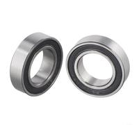 Comgooldool Paquete de 2 rodamientos de bolas de cerámica para pedalier de bicicleta 15267-2RS, 15 x 26 x 7 mm, doble sellado, piezas de cubo 2RS para reparación y mantenimiento de ciclismo