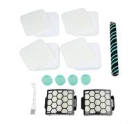 Comgooldool Para Shark LA802 Detect Pro LiftAway Clean - Juego de accesorios para aspiradora vertical, incluye rodillo de cepillo, 2 filtros HEPA, 4 filtros de fieltro de espuma, 4 cartuchos