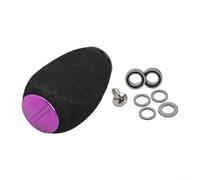 Comgooldool Pomo de mango de carrete giratorio para Daiwa y Shimano, agarre de carrete de pesca de EVA con junta de rodamiento, 38 x 24 mm, se adapta a tamaños de eje de 26,5 a 27,5 mm x 4 mm, 1 juego