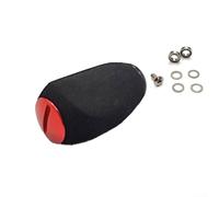 Comgooldool Pomo de mango de carrete giratorio para Daiwa y Shimano, agarre de carrete de pesca de EVA con junta de rodamiento, 38 x 24 mm, se adapta a tamaños de eje de 26,5 a 27,5 mm x 4 mm, 1 juego