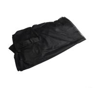 Comgooldool Red mosquitera para puerta lateral de coche, malla de nailon de alta densidad para portón trasero, ventilación y reducción de deslumbramiento para camping y viajes por carretera, negro (S