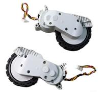Comgooldool Robot Vacuum Drive Wheels Reemplazo de Ruedas Izquierda y Derecha Kit para Xiaomi para Mijia M30/M40 Series Robot Aspirador para Navegación Suave y Tareas de Limpieza del Hogar (A)