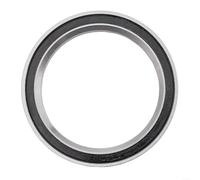 Comgooldool Rodamientos de acero para auriculares de bicicleta de 1.5 a 1 1/8 pulgadas ángulo de 45/36 grados para horquillas de bicicleta 38 39 41 44 49 52 mm acabado plateado pieza de repuesto para