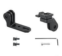 Comgooldool Soporte de sillín de bicicleta para Flare RT para Garmin 715 para MAGICSHINE RN120 Xlite200, adaptador de luz de asiento de aleación de aluminio con liberación rápida, soporte negro para