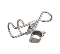Comgooldool Soporte para caña de pescar de acero inoxidable 316 para barcos, estante giratorio de 360 grados con soporte de abrazadera de 25 mm, 32 mm, soporte ajustable resistente para agua salada