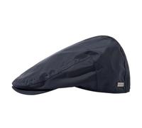 Comhats Gorra plana impermeable para hombre para día lluvioso del Reino Unido, gorra de lluvia con pico estilo Newsboy Baker Boy para golf y pesca, tiro, caminar, caza, Azul marino: 100 % impermeable