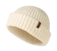 Comhats XL/XXL Gorro de pescador tipo beanie para cabezas grandes - Gorro de punto de mezcla de lana merino para hombres y mujeres, en colores clásicos y modernos, gorro de invierno cálido para el día