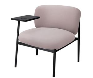 COMHOMA Sillón de Relax Moderno con Patas de Metal, sofá Individual para salón, Dormitorio, jardín, Color Lila