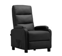 COMHOMA Sillón relax Sillón TV con sillón reclinable, almohada de plumas con reposapiés sillón individual salón dormitorio cine en casa OR