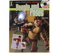 Comic Artist's Photo Reference - People & Poses: Book/CD Set with 1000+ Color Images