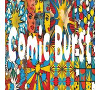 Comic Burst Art Graphics Scrapbook Paper: 8.5 x 8.5" 20 Double Sided Comic Pattern Sheets for Scrapbooking, Decorative Scrapbooking Craft Pages for ... and Card Making, Journaling, Mixed Media