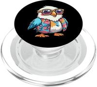 Cómic Cool Dove Bird Summer Vibes PopSockets PopGrip para MagSafe