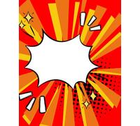 Comic Creator - Reb Edition: Blank comic book offering a variety of templates and layouts - 110 pages, 7.5 x 9.25"