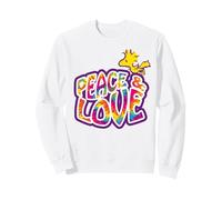 Cómic de Fans Vintage Peanuts Psychedelic Woodstock Peace & Love Sudadera