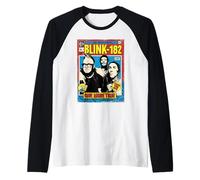 Comic oficial de Blink-182 One More Time Camiseta Manga Raglan