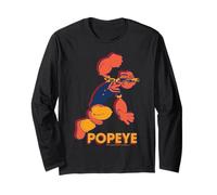 Cómic Retro de Arte Pop de Popeye The Sailor Man Manga Larga