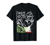 Cómic Retro de Graffiti de Popeye, El Marinero, la Leyenda Camiseta