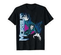 Cómic Retro de Marvel Morbius Camiseta, Hombre, Negro, 5XL