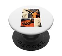 Comic Strips Art Canguro Canguros PopSockets PopGrip Adhesivo