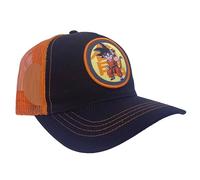 Comic Studio | Dragon Ball | Artículo Licenciado Oficial | Gorras de Hombre | Son Goku & Kame | Talla única Baseball Cap | Negro-Naranja | Unisex