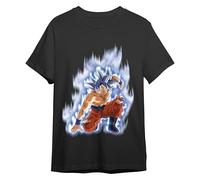 Comic Studio Dragon Ball Super Camiseta | Goku Ultrainstict | Negro |M T-Shirt, Unisex